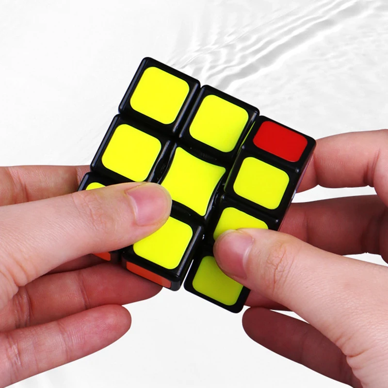 Qiyi 1x3x3 магический скоростной куб без наклеек 3x3x1 Головоломка Куб ВОЛШЕБНЫЙ твист