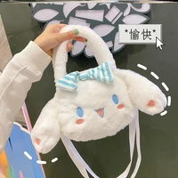 kawaii plush toy bag cinnamoroll girl 2022 new japanese lolita lovely girl handbag messenger bag