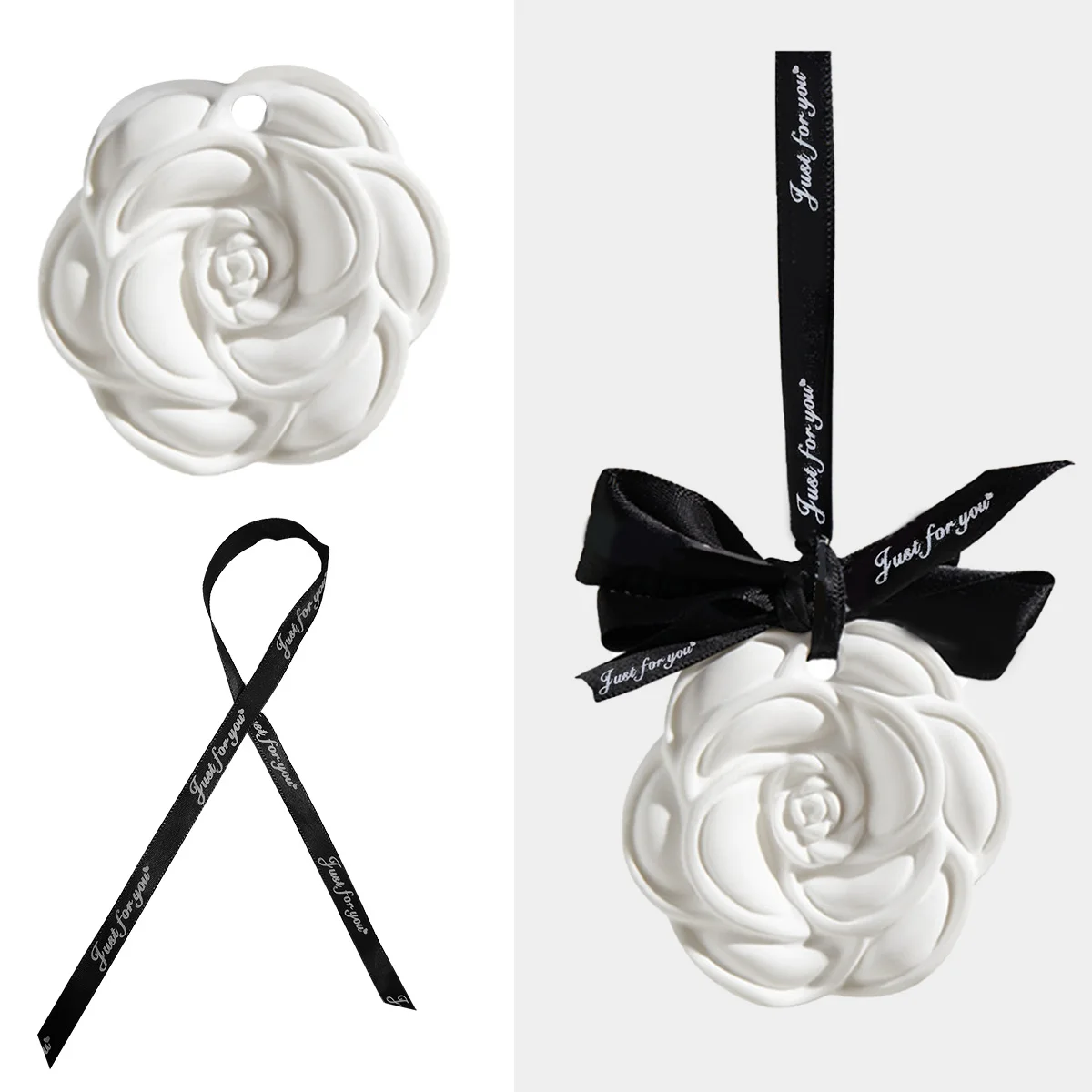 

Керамический диффузор для дома в форме камелии