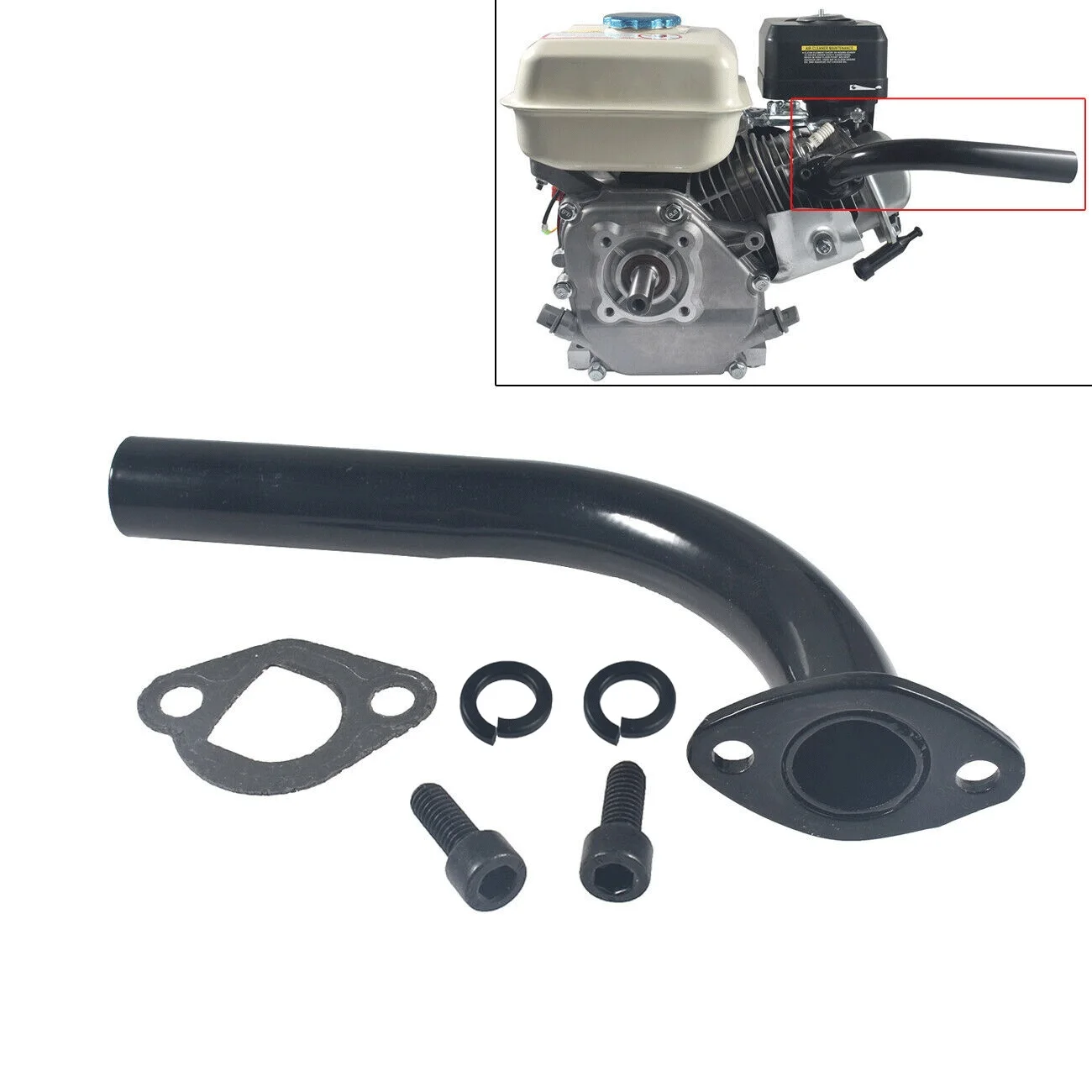 

Мотоциклетная трубка RYWER 212212cc Honda GX160 GX200 DuroMax 7HP Coleman 196cc, мини-машина для карт