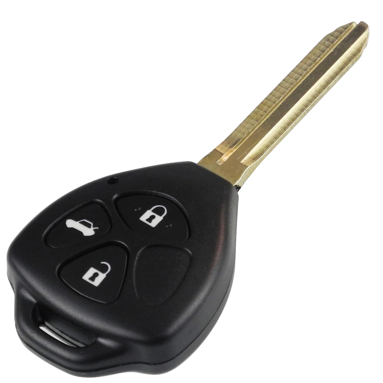 

Jingyuqin 2/3/4 BTN чехол для дистанционного ключа от машины Shell для Toyota Yaris Prado Tarago Camry Corolla RAV4 REIZ Crown Avalon Venza TOY43 FOB