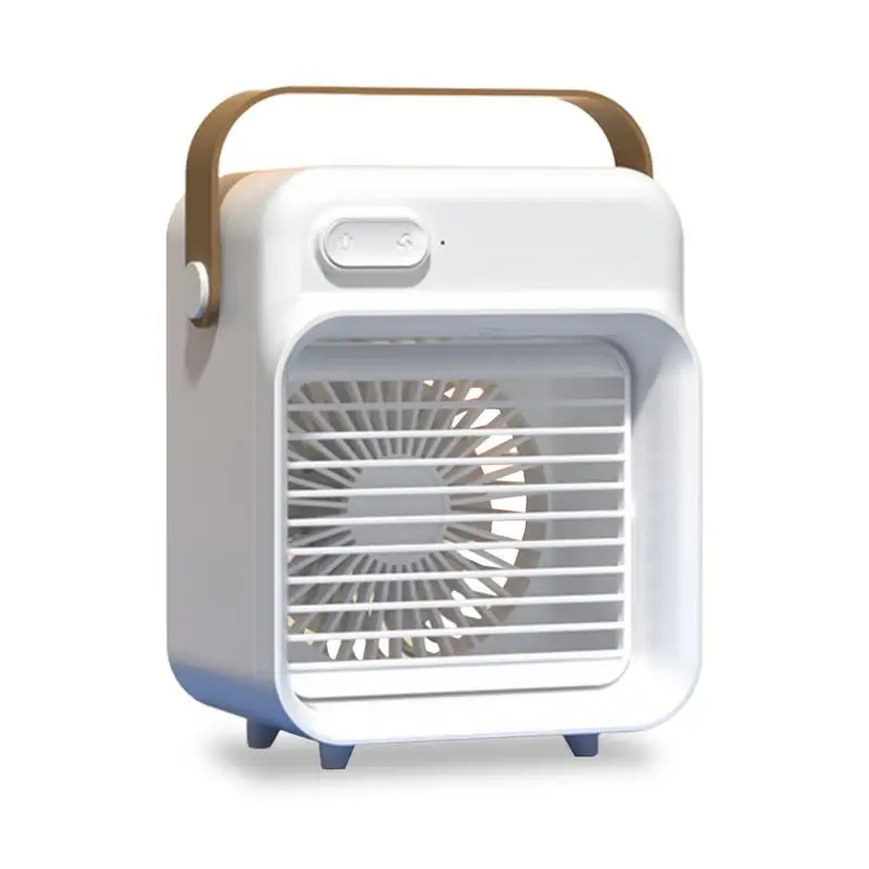 

Portable Air Conditioner Fan Bedroom Cooling Fan With 3 Wind Speeds Desktop Evaporative Air Humidifier Desk Air Cooler Built-in