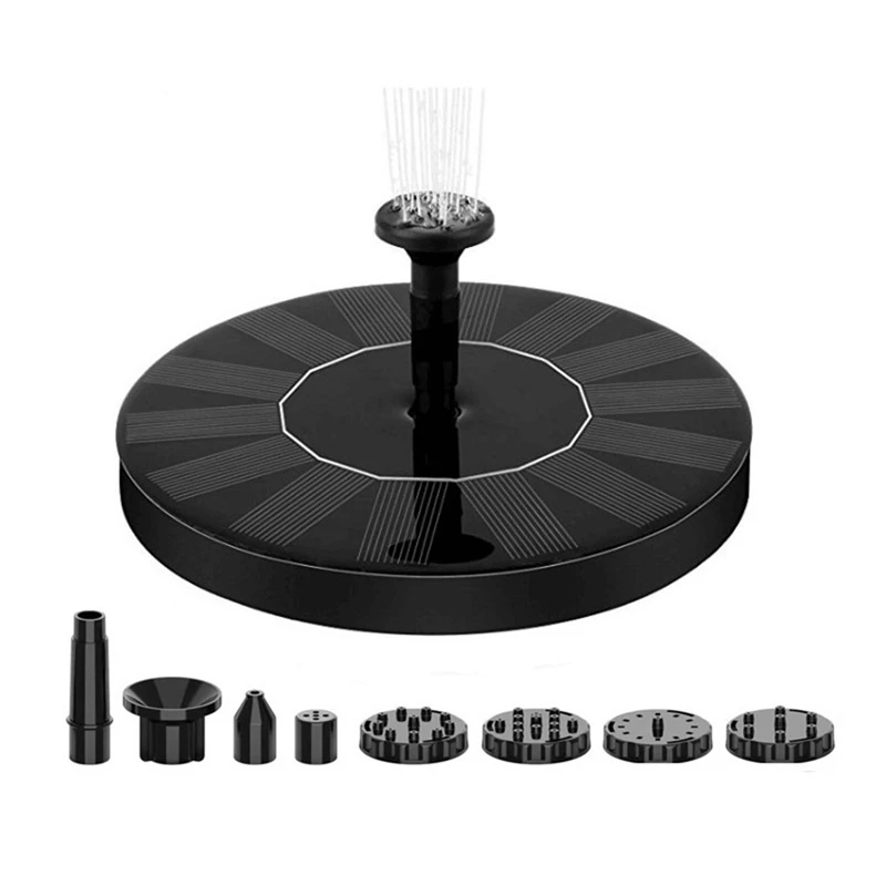 

AT14 Mini Solar Water Fountain Pool Waterfall Fountain Garden Decoration Outdoor Solar Powered Floating Water Courtyard