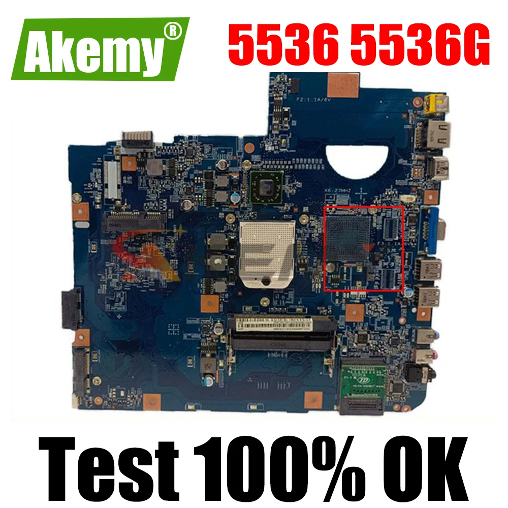

Материнская плата для ноутбука Acer 5536 5536G JV50 - PU 48,4ch01. 021 в хорошем состоянии