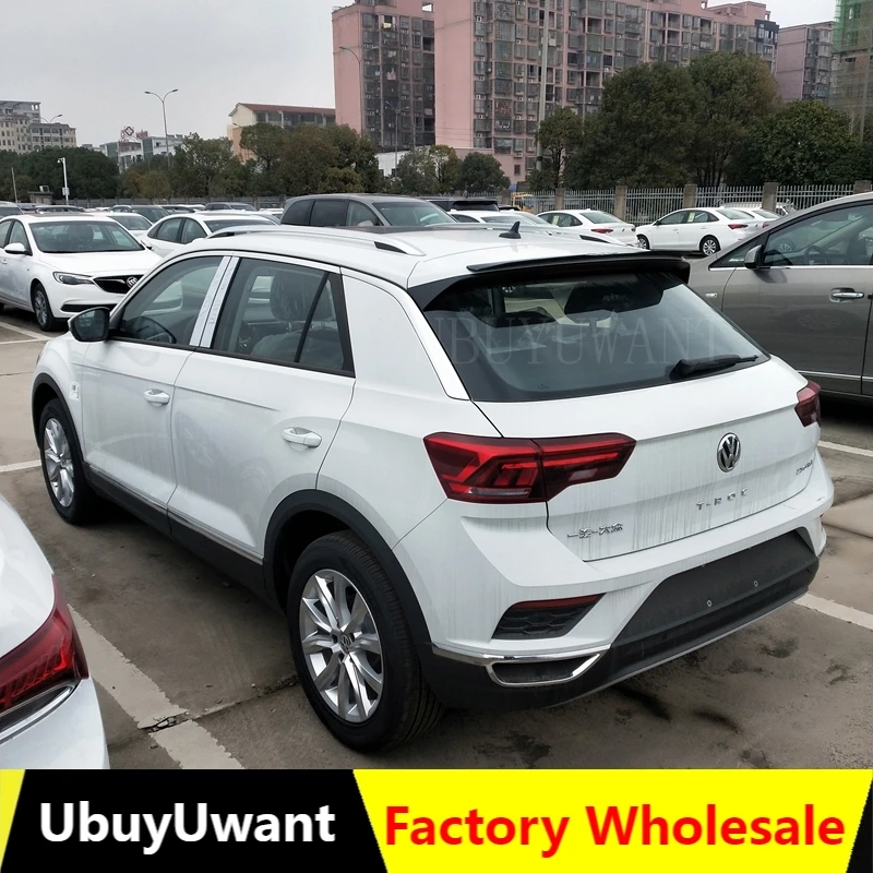 

Высококачественный задний спойлер для багажника автомобиля UBUYUWANT из АБС-пластика грунтовки для Volkswagen T-ROC 2018 2019 2020