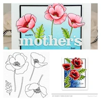 unique flower new metal cutting dies stamps for 2022 scrapbook diary decoration embossing template diy greeting card handmade