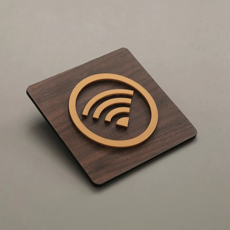 

Предупреждающая табличка "Wi-Fi No Smoking" из акрила