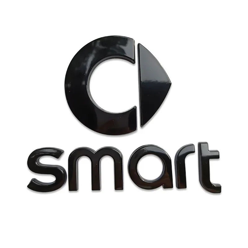 

2 шт., металлическая эмблема багажника автомобиля, наклейка на передний капот, аксессуары для Smart Forspeed Forjeremy Escooter Roadster Prix Fortwo Forfour