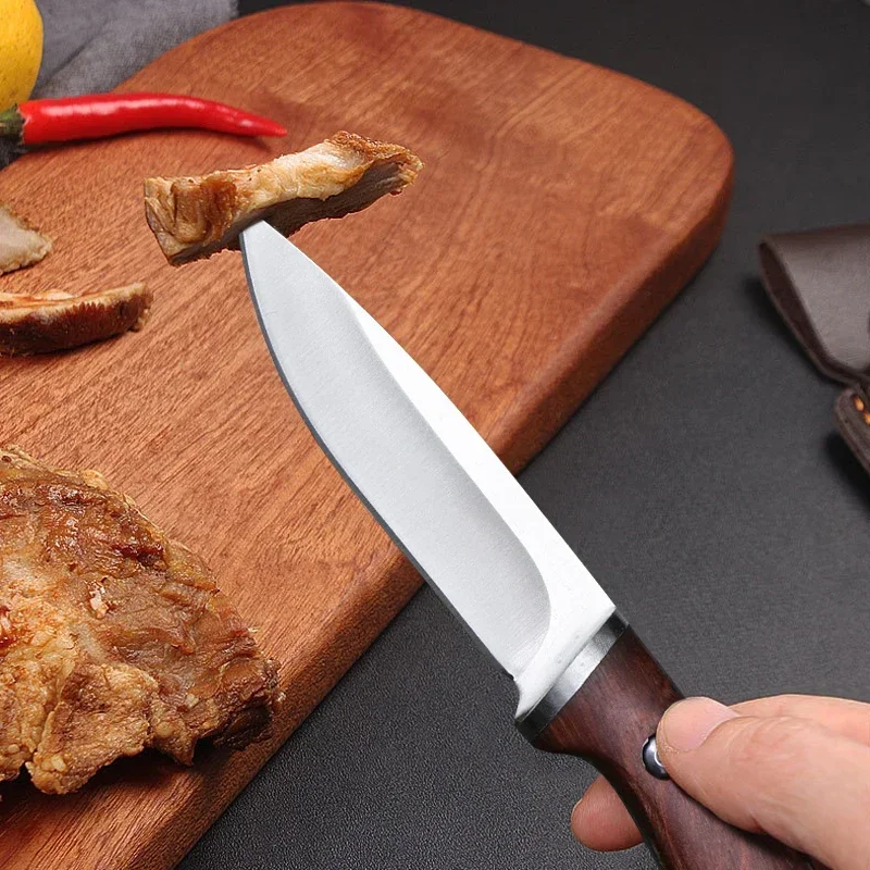 Кухонные универсальные ножи из нержавеющей стали нож для обвалки мяса мясник