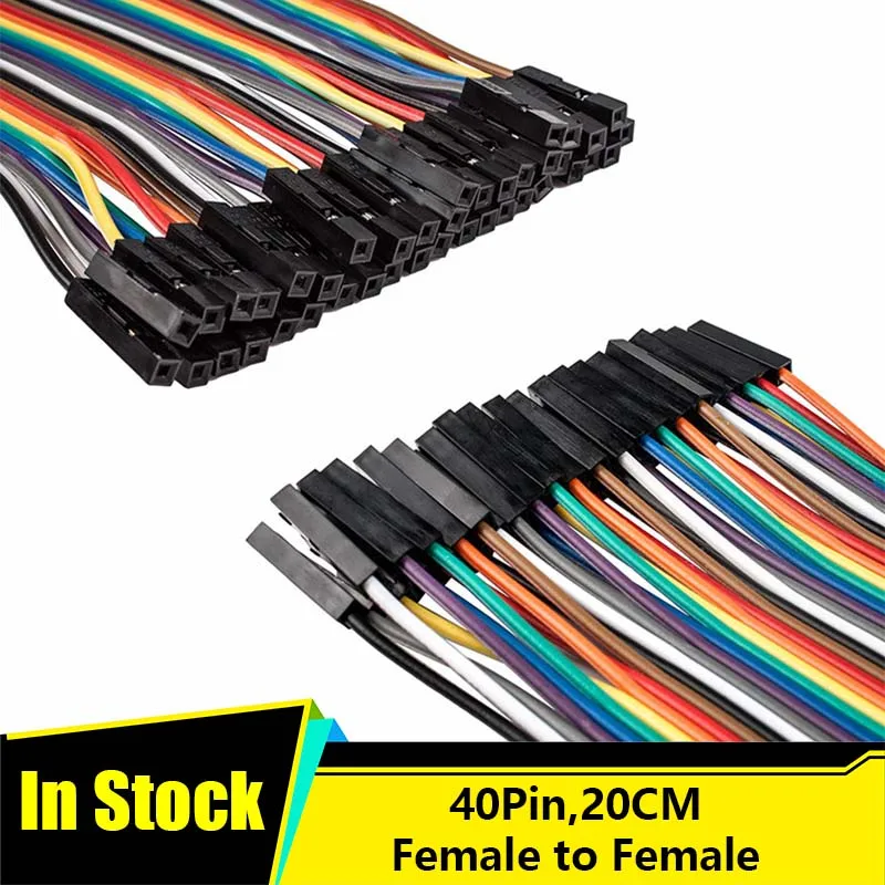 

1 шт. 2,54 мм Dupont Line 20 см 40-контактный разъем «папа-папа» + «мама-папа» + «мама-мама» перемычка Dupont кабель DIY