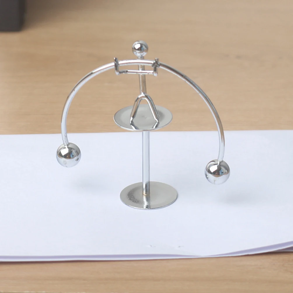 

Колыбель Ньютона, инновационный кинетический Балансирующий шар, школьные принадлежности для обучения физике, научный маятник, настольное ...