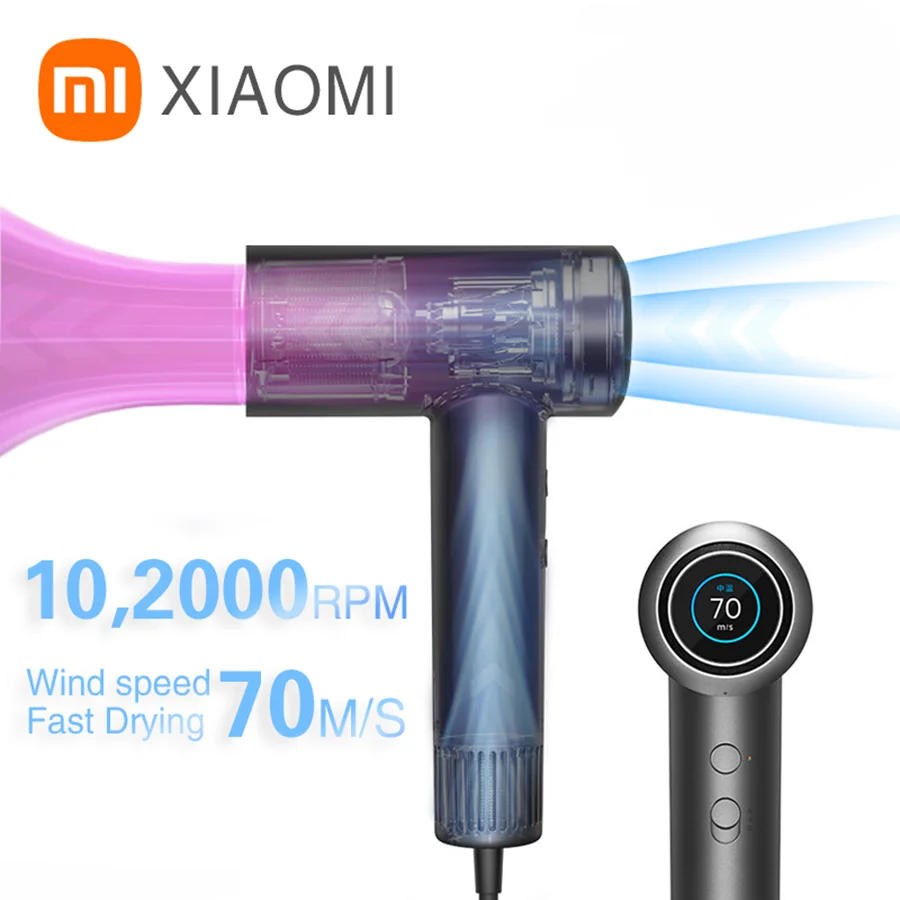 Screen Smart Temperature Control Negative Ion Hair Care Mngs01sk