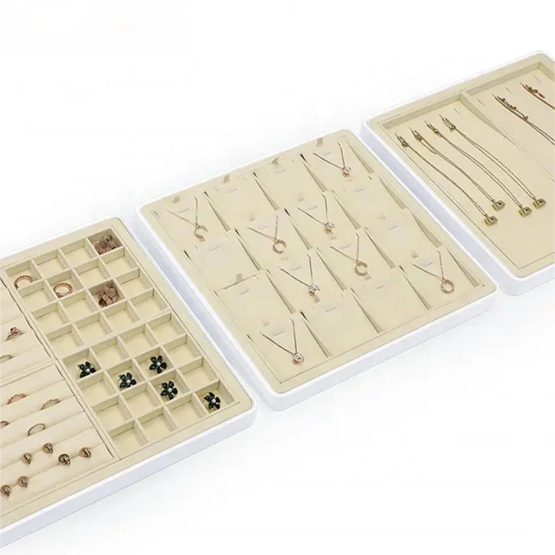 На заказ. VANLOCY Королевское ожерелье кольца браслет стенд из микрофибры ювелирные