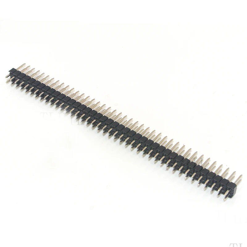 

20pcs 2.54mm 2x40 Pin Male Double Row Pin Header Strip Free Shipping