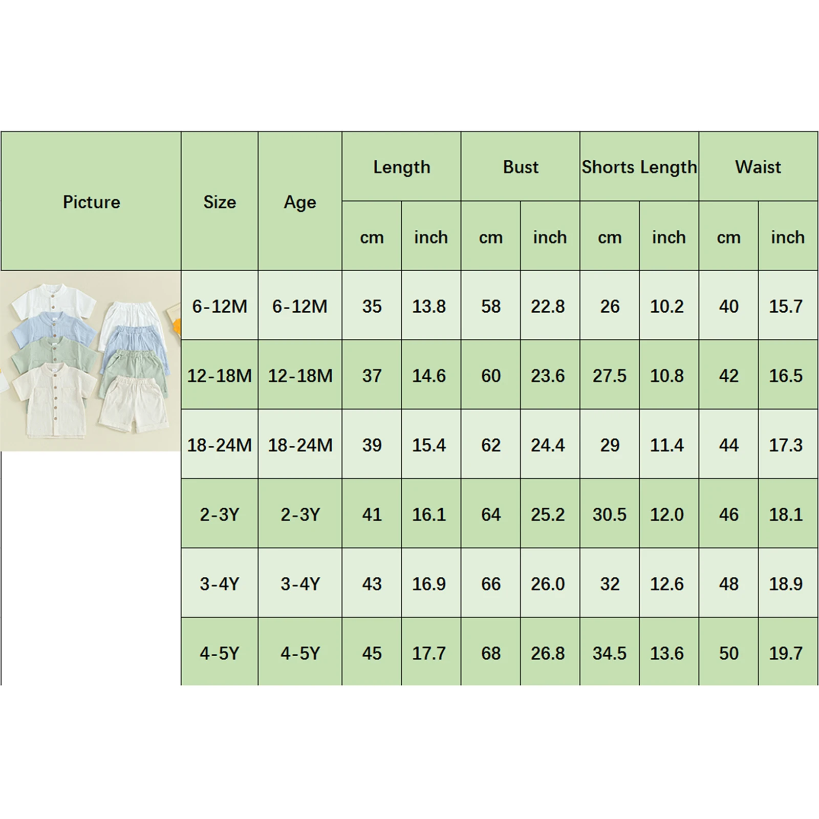 Комплект из топа с коротким рукавом и шортов хлопка льна