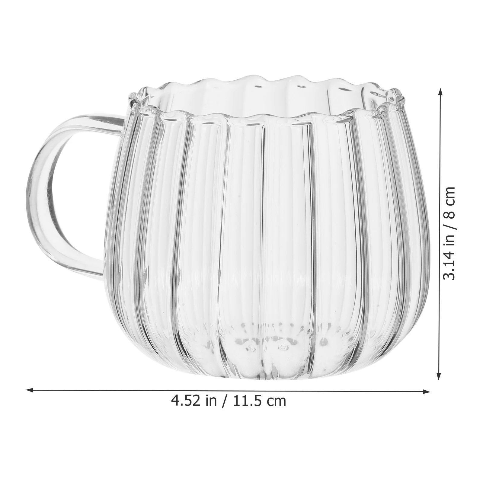 Чайная кружка Хэллоуин Кружки Стеклянные чашки с тыквой Коктейльные стаканы