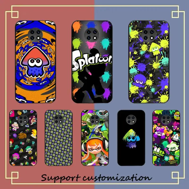 

splatoon Game Phone Case for Redmi Note 8 7 9 4 6 pro max T X 5A 3 10 lite pro