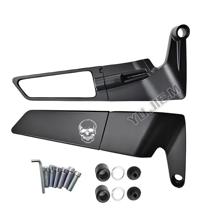 

Для мотоцикла Honda NAVI110 NAVI 110, новый узор, CNC, зеркало заднего вида с фиксированным крылом