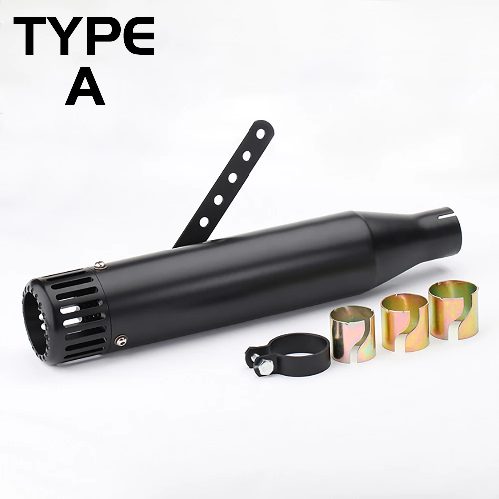 

Подходит для CGSS / cg40 Super Cub мотоциклетная выхлопная труба, установка sr40 / 125 / 400 38 / 40 / 43 / 45 мм, ретро выхлопная труба k13