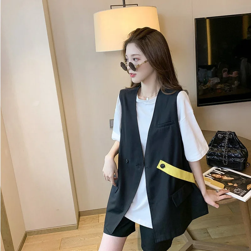 Женские комплекты из 3 предметов простые женские крутые футболки с коротким