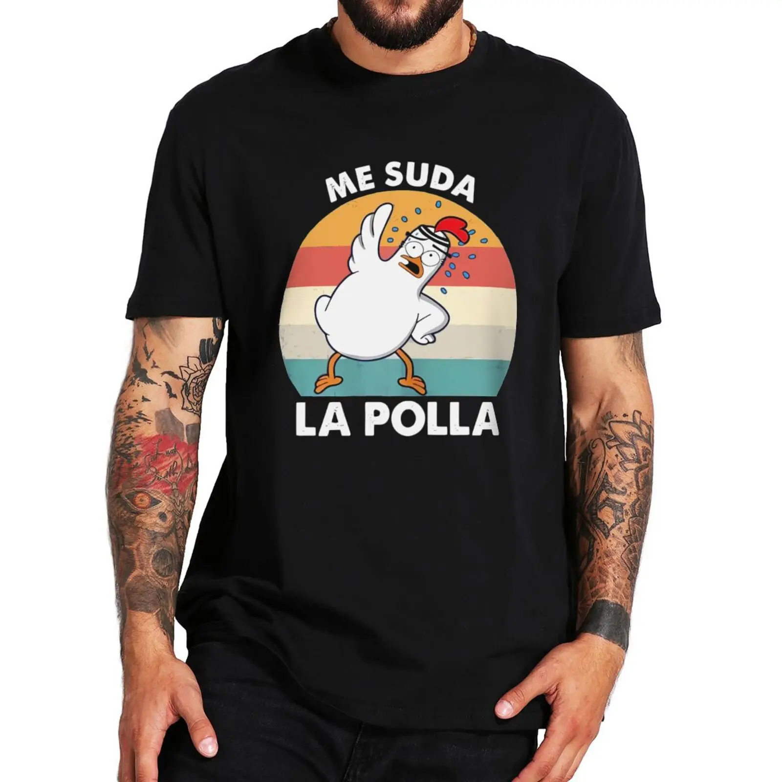 

I Sweat My Cocks T Shirt Polla Spanish Texts Funny Jokes Geek Short Sleeve 100% Cotton Unisex Summer O-neck T-shirts