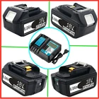 Оригинальный аккумулятор BL1860 18 в 6000 мАч литий-ионный аккумулятор для Makita 18 В батарея BL1840 BL1850 BL1830 BL1860B + 4A зарядное устройство