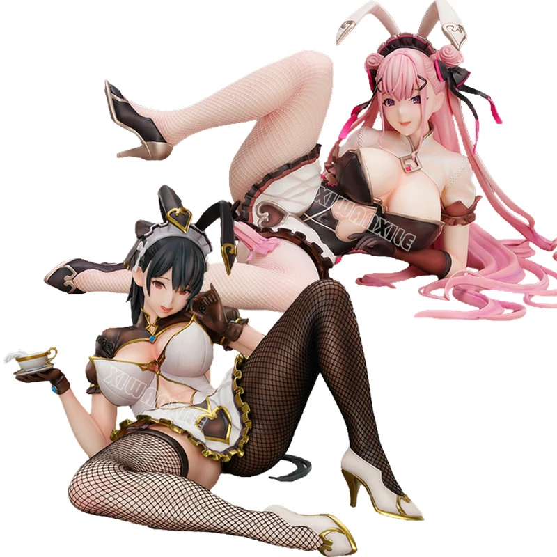 

18 см Фигурка кролика горничной Люси хентай аниме оригинальная обвязка Моми Люси Сексуальная экшн-фигурка горничной Hotaru Кролик Девочка взро...