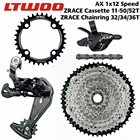 Задний переключатель LTWOO AX12, 12 Скоростей, задний переключатель 12 s, кассета ZRACE 52Tзвездочки + цепь SUMC S11, PCR BEYOND EAGLE