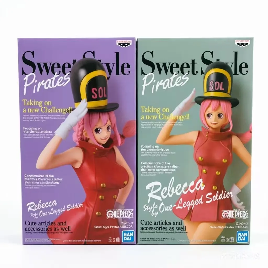 Фото [В наличии] Оригинальные очки от фабрики Glitter Charm One Piece Sweet Style Lei Rebecca Mr. Фигурки солдатиков в униформе: игрушки, аниме-персонажи, экшн-фигурки №2