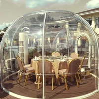 tourism bubble house crystal room outdoor transparent glass room couple room round hotel star room