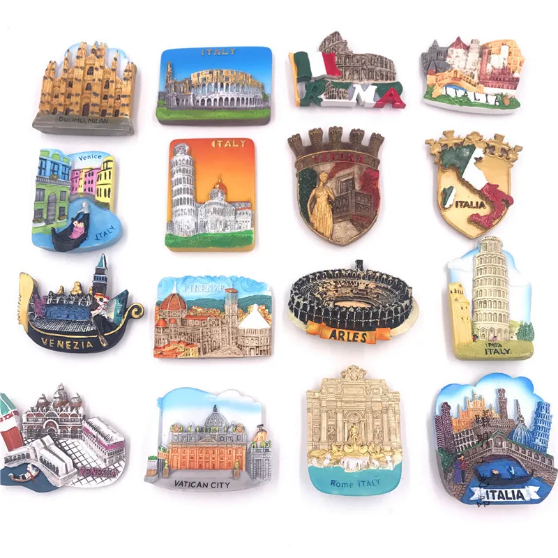 Venice Rome Italy Refrigerator Magnets Refrigerator Magnets Creative Gourmet Refrigerator Magnets Home