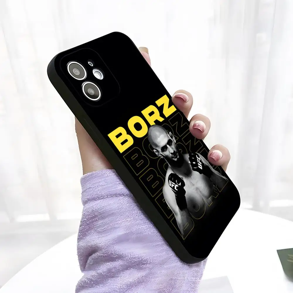 Чехол для телефона Fighting U-ufc C-Chimaev Cool Iphone 15 Pro Max 16 14 Mini 13 12 11 X Xr Xs 6 7 8 Plus задняя крышка