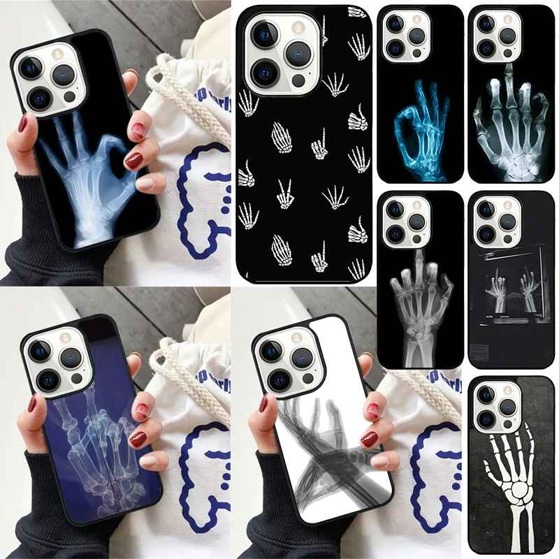 Чехол X-ray для iPhone 13 14 15 Pro Max 12 Mini 11 6 7 8 Plus X XR XS SE 2020