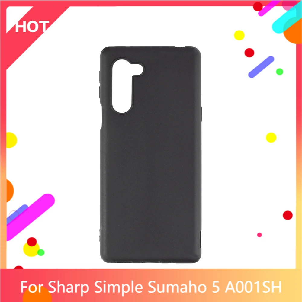 Simple Sumaho 5 A001SH чехол Матовая Мягкая силиконовая задняя накладка из ТПУ для Sharp
