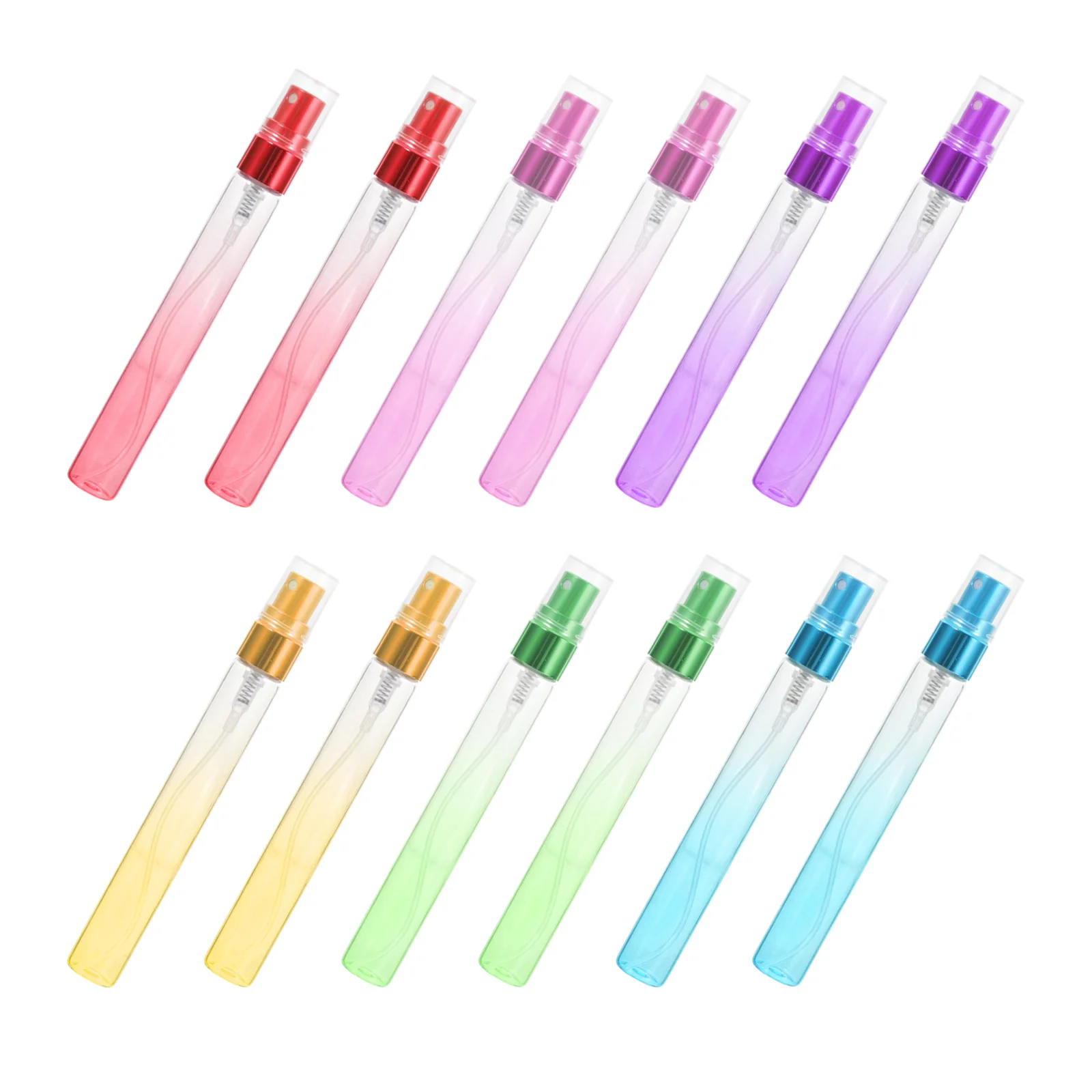 

12Pcs Reusable Empty Bottles Perfume Bottles Travel Bottles Glass Spray Bottles