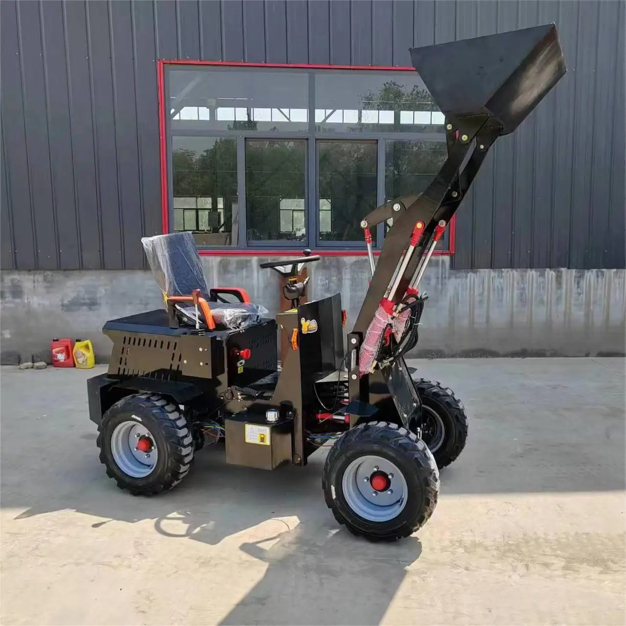 Недорогой мини-экскаватор-погрузчик 400 кг-6 тонн мини-фронтальный погрузчик