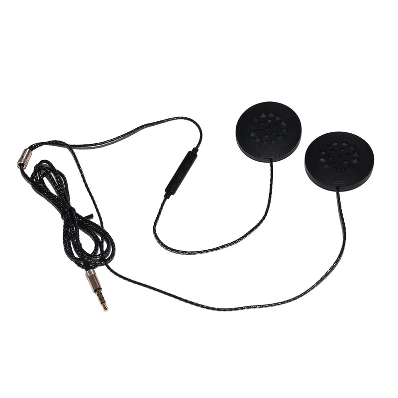 

3.5mm By Wire Headset Motorcycle Helmet Headset High Fidelity 2m Mobile Phone Listening To Music and Calling By Wire Headset