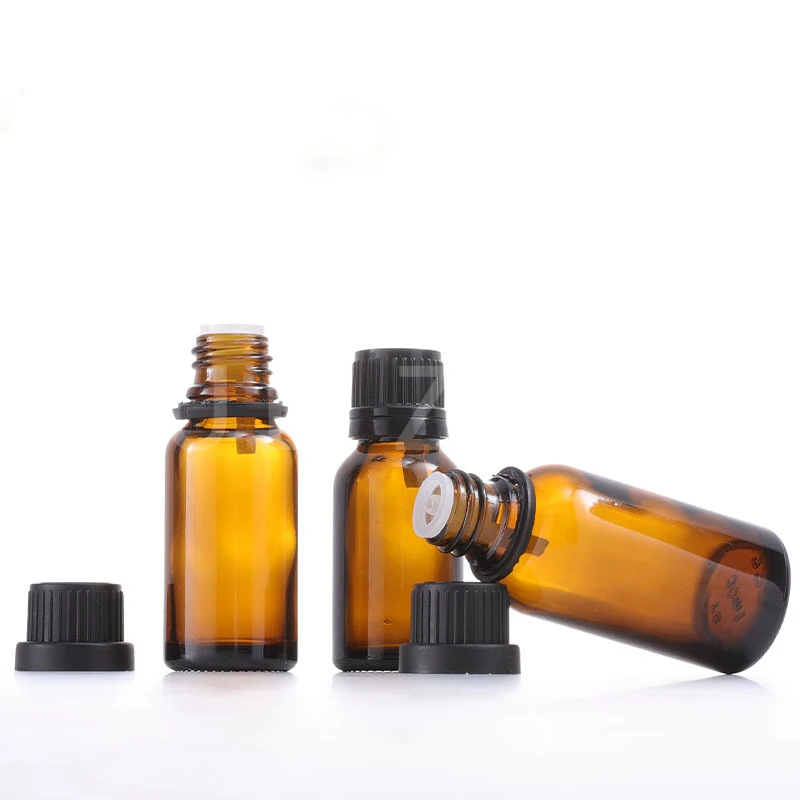 Флаконы янтарно-коричневые стеклянные для эфирных масел 6 шт. 5 мл 10 15 20 30 флаконы
