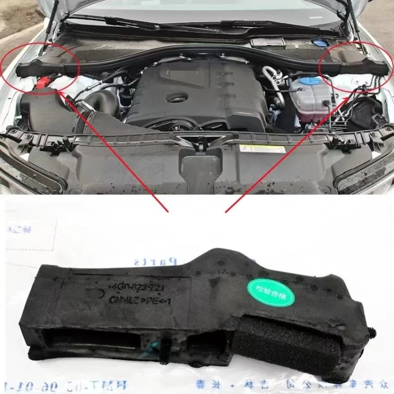 

4G0823721 4G0823722 для Audi A6 C7 2012-2018 капот из пенопласта для моторного отсека, пенистая лопасть, губчатый буферный блок