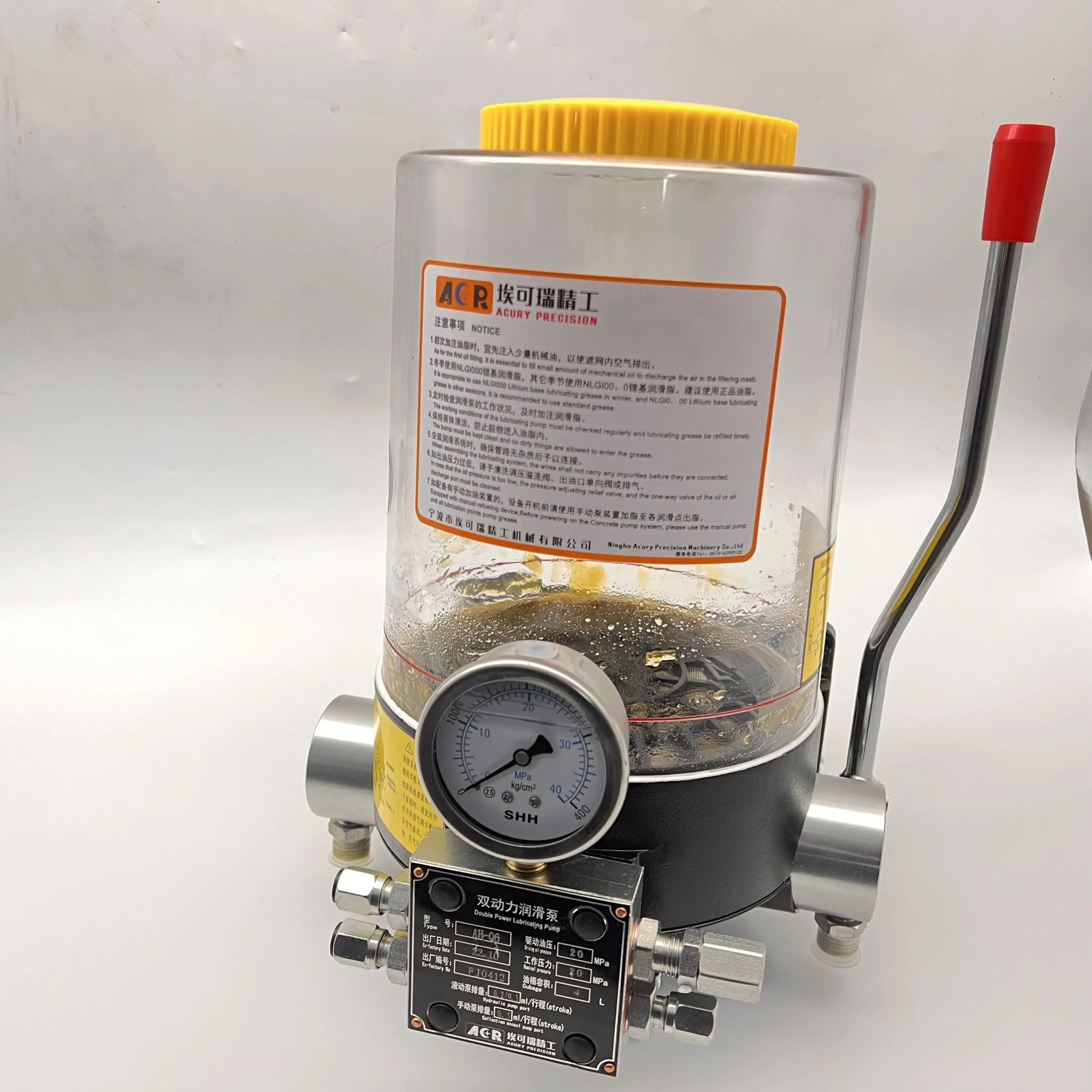 AH-B6/0 3/0 2 подходит для смазки оборудования с гидравлическим давлением источника 16