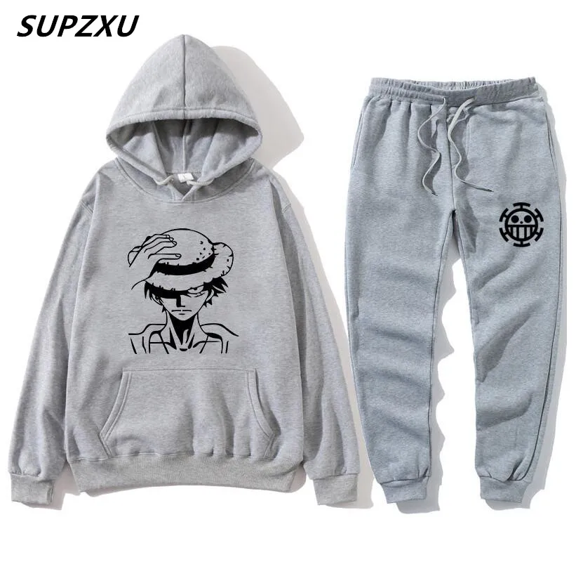 SUPZXU цельный костюм с аниме принтом Толстовка брендовый спортивный комплект 2020