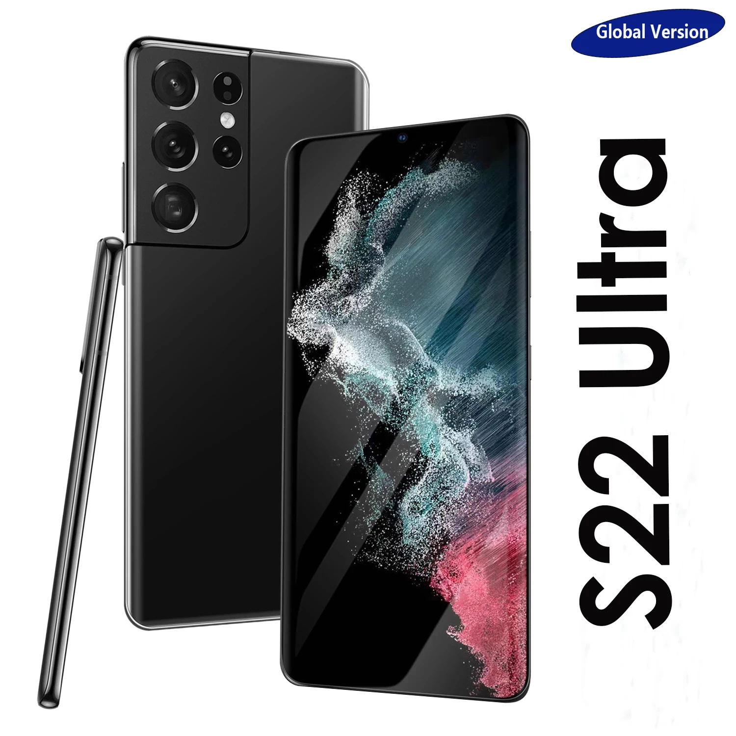 Оригинальный смартфон S22 Ultra 7 3 дюйма 6800 мАч 16 ГБ 512 мобильный телефон на базе Android 10