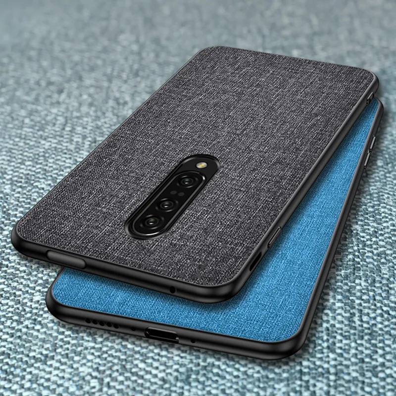 

Phone Case For OnePlus 7 8 Pro 7t 6T 8T 6 9 Nord Slim Fabric Cloth Soft Bumper Hard Back Skin Cover Coque For One Plus 8 T Funda
