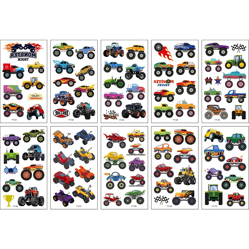 10 упаковок временные тату-наклейки для детей |