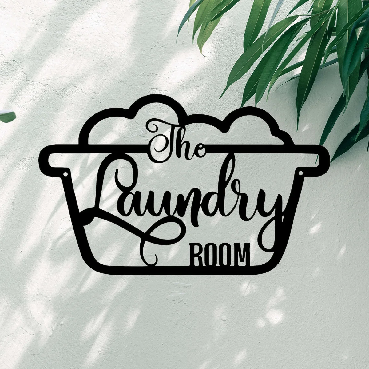 Винтажный Металлический Настенный Декор В Стиле Кантри Тема Стирки Милый Дизайн