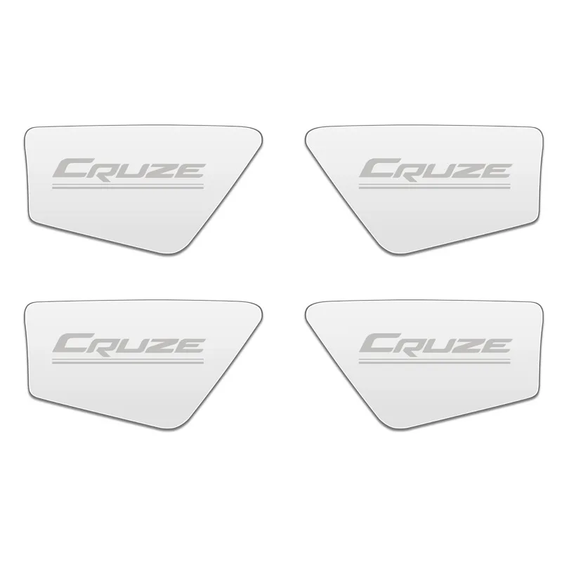 

4 шт., декоративные наклейки из нержавеющей стали для Chevrolet Cruze 2016-2018