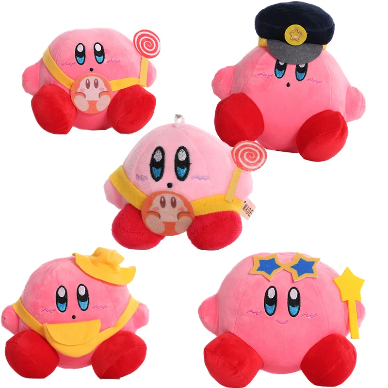 

Аниме милая мультяшная звезда плюшевый Кирби игрушка дддл ди ДУ игра розовый Кирби сумка подвеска брелок для девочек праздничное украшение...