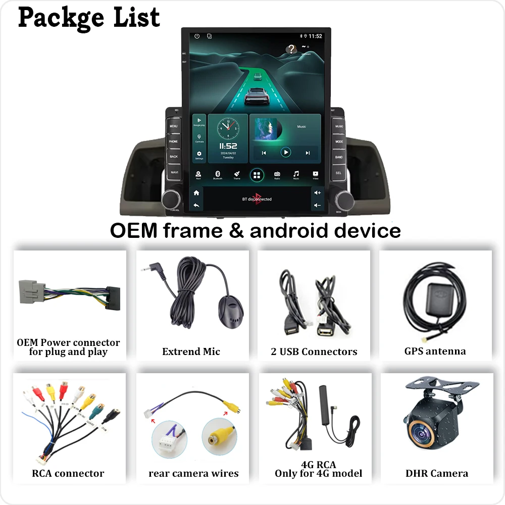 9,7-дюймовый Android 14 для Toyota Corolla E120 e 120 BYD F3 2007-2011 Автомобильный DVD-радио Carplay Автомультимедийный плеер GPS-навигация (art.: 3920ce45a698f) - 3920ce45a698f