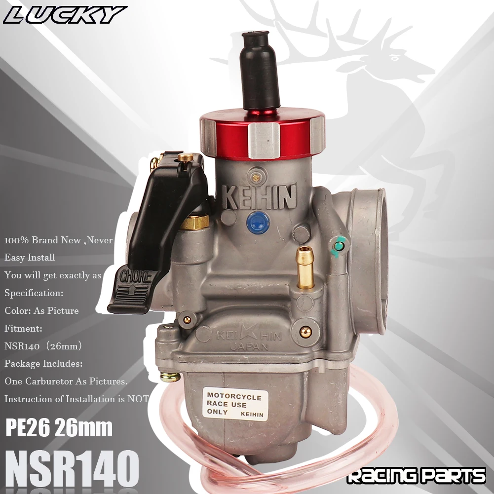 Для Keihin PE 26 PE26 мм NSR140 Кабельный дроссель Карбюратор Двигатель ATV Quad Pit Dirt Мотоцикл