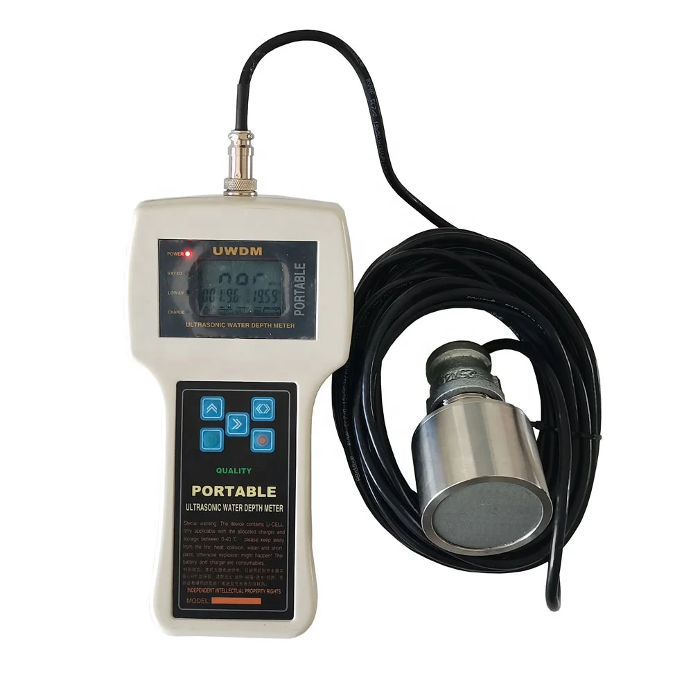 

water depth meter Portable ultrasonic echo sounder transducer/ultrasonic sensor/ultrasonic water depth meter